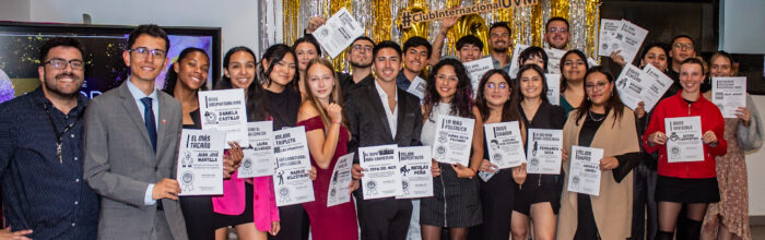 Club Internacional UVM despidió el semestre con tradicional cena preparada por los estudiantes