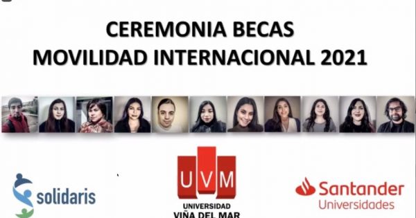 UVM realizó acto de entrega Becas Santander y Solidaris 2021