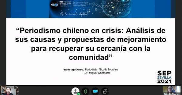 Académico y titulada de Escuela de Comunicaciones UVM exponen en importante congreso internacional