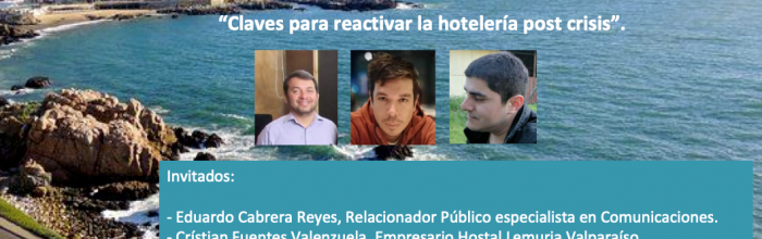 Académico Relaciones Públicas participa en clase magistral sobre turismo y crisis sanitaria