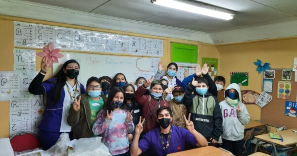 Carreras UVM realizan proyecto “Hábitos saludables en comunidades escolares” en Villa Alemana