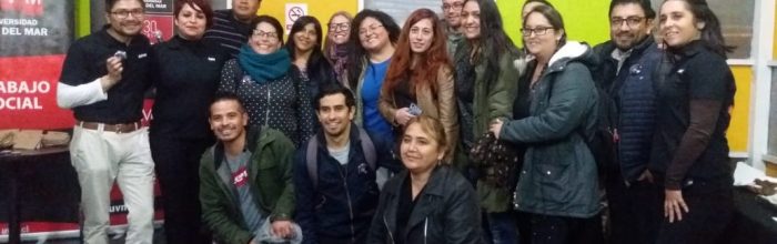 Centro de alumnos de la carrera de Trabajo Social UVM Vespertino recibió a alumnos de primer año