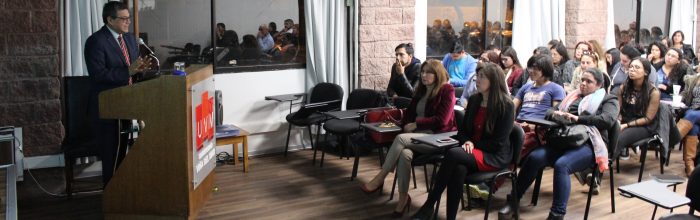 Escuela de Ciencias Jurídicas y Sociales sostuvo interesante conversatorio sobre conflicto en Siria para sus alumnos