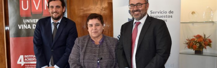 UVM y Servicio de Impuestos Internos Región de Valparaíso firman convenio de colaboración