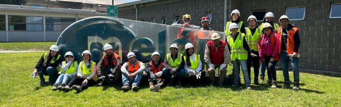 Estudiantes de Ingeniería Civil en Minas visitaron las instalaciones de Cementos Melón