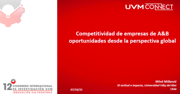 Docente de Administración de Negocios Turísticos y Hoteleros UVM expone en Congreso Internacional