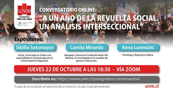 Trabajo social dio inicio a su Diplomado con conversatorio sobre la revuelta social