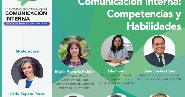 Directora Escuela de Comunicaciones participará de 5to Congreso Iberoamericano de Comunicación Interna