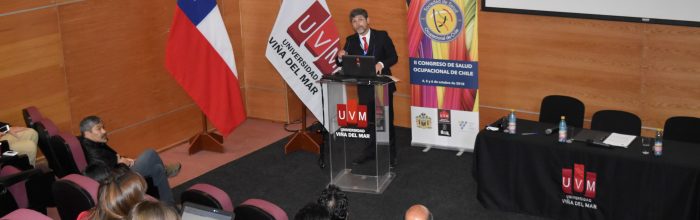 UVM firma convenio con Sociedad Chilena de Salud Ocupacional