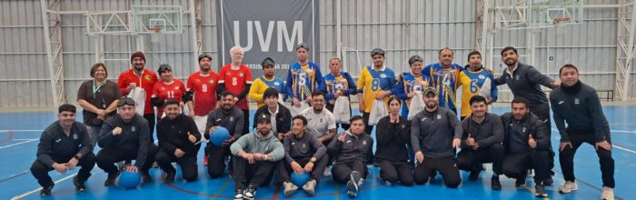 Deportistas con discapacidad visual compartieron experiencias sobre deporte paralímpico con estudiantes UVM