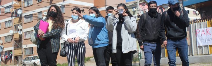 Estudiantes de Periodismo y Relaciones Públicas desarrollan primera intervención en Rodelillo