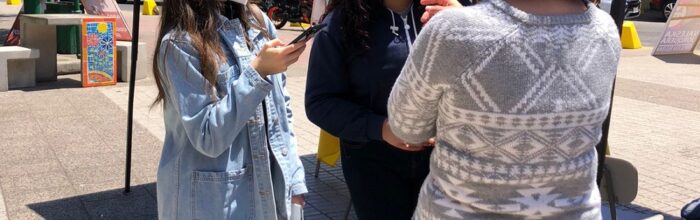 Estudiantes de Relaciones Públicas realizan intenso trabajo en terreno
