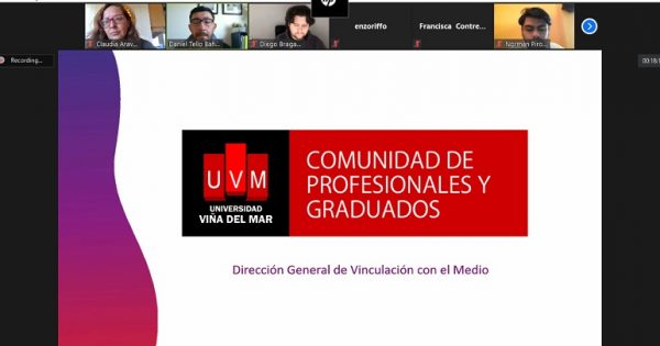 Estudiantes de Relaciones Públicas se reúnen con Comunidad de Profesionales UVM