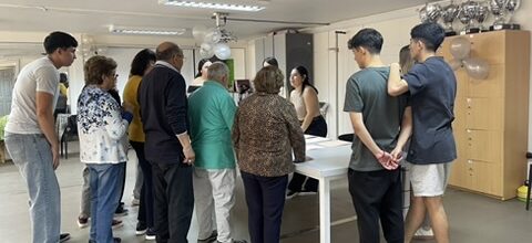Asignatura de Voluntariado e Inclusión Social UVM concluyó con actividad intergeneracional junto a personas mayores