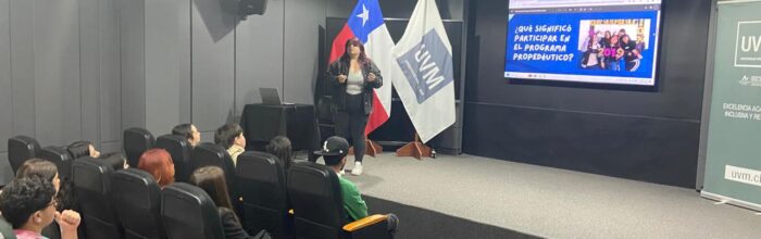 Propedéutico UVM desarrolló jornada de cierre junto a estudiantes becados que compartieron sus experiencias universitarias