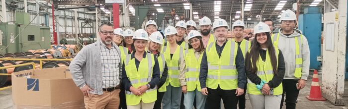 Carrera de Ingeniería Civil Industrial UVM realiza visita industrial a empresa COVISA