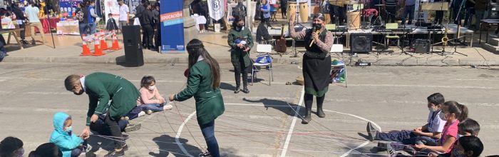 Carrera de Educación Parvularia UVM participó en Feria DAEM de Casablanca