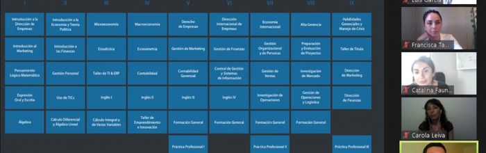 Titulados de Ingeniería Comercial se reúnen en Focus Group virtual