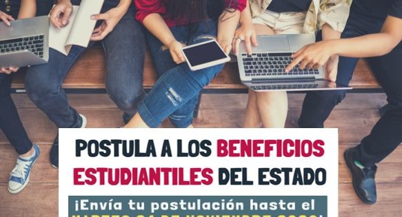 Se extiende el plazo para postulación a beneficios estatales estudiantiles 2021