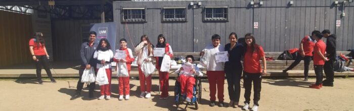 Carrera Pedagogía en Educación Física desarrolló Encuentro Deportivo Mini Atletismo