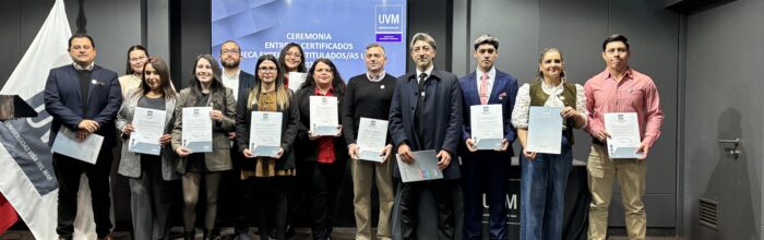 UVM benefició a titulados con Beca Excelencia 2026 para estudiar programas de magíster