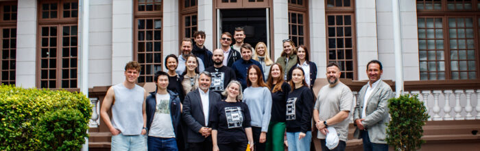 Delegación de universidad de Lituania visitó la Universidad Viña del Mar y el Distrito V21