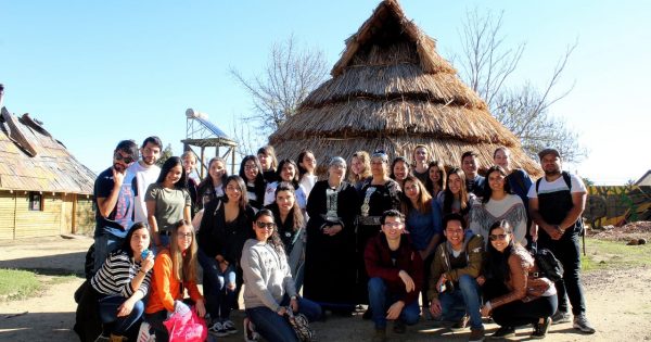 Estudiantes internacionales de la UVM visitaron la Ruka Lawen Witrapüran