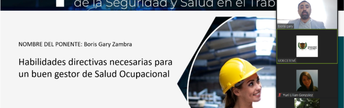 Jefe de carrera de Ingeniería en Prevención de Riesgos y Gestión Ambiental participa en importante encuentro internacional