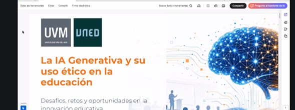 Programas de Educación UVM reciben charla sobre uso ético de la inteligencia artificial en la enseñanza
