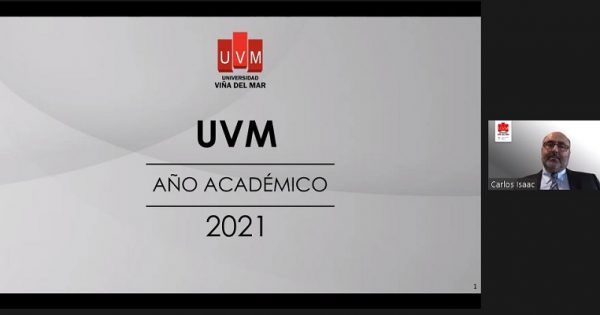 Rector UVM presidió recepción académica 2021