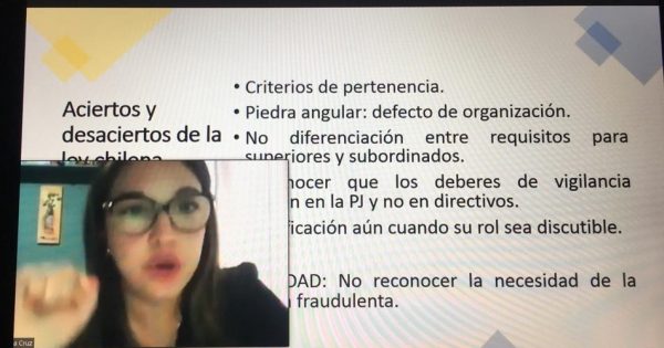 Docente de Derecho UVM expuso en “Cuartas Jornadas de Mujeres Penalistas y Criminólogas”