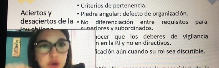 Docente de Derecho UVM expuso en “Cuartas Jornadas de Mujeres Penalistas y Criminólogas”