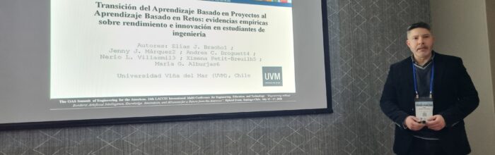 Académico UVM expone sobre metodologías de aprendizaje en congreso internacional de ingeniería