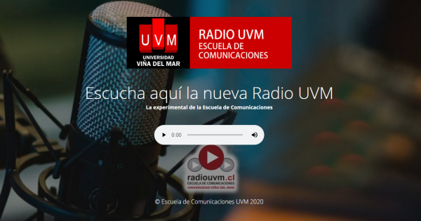 Radio UVM suma a programación trabajos de estudiantes de Periodismo