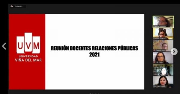 Docentes de Relaciones Públicas UVM se reúnen para iniciar período lectivo