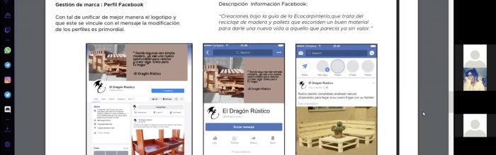 Estudiantes de Diseño entregan propuestas de mejora a emprendedores