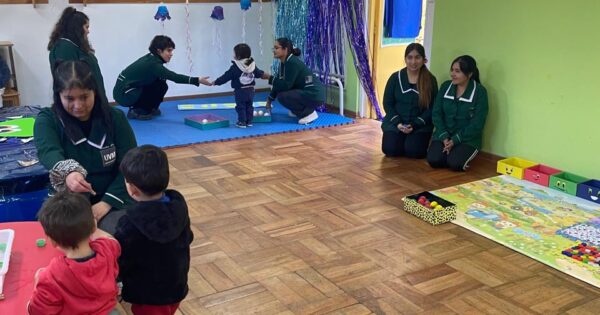 Educación Parvularia UVM realizó Feria Pedagógica en jardín infantil viñamarino