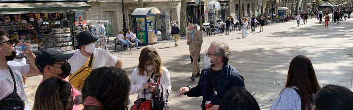 Estudiantes de la Escuela de Arquitectura y Diseño regresan de Barcelona en el marco del Taller Europa 2021