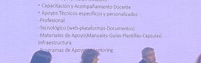 Académicas de Formación Transversal participaron en encuentro sobre educación sin barrera
