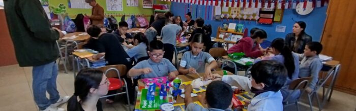 Estudiantes de Trabajo Social UVM desarrollaron taller ambiental en Escuela Villa Monte