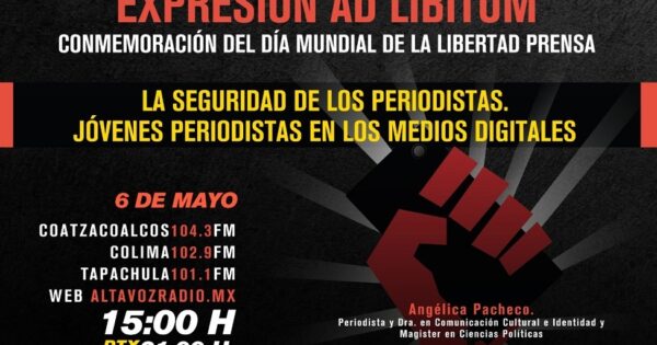 Académica participa en debate radial mexicano sobre seguridad de periodistas en Latinoamérica