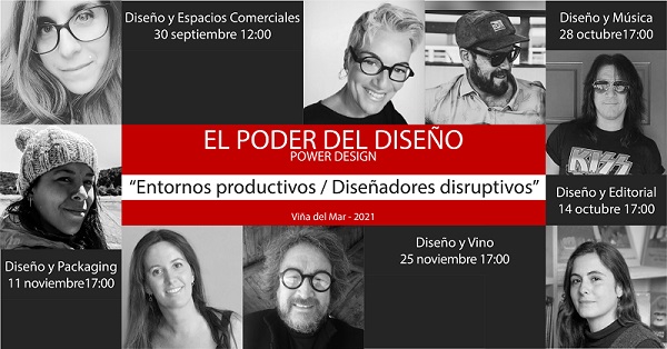 Carrera de Diseño lanza ciclo de conversaciones denominado «Power Design»