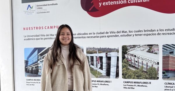 Estudiante internacional regresa a Perú tras completar su intercambio en carrera de Ingeniería Civil Industrial UVM