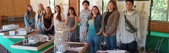 Estudiantes de Arquitectura UVM expusieron sus proyectos en Jardín Botánico Nacional