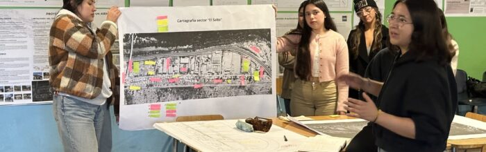 Estudiantes de Arquitectura UVM realizaron Taller de Diagnóstico Participativo en Barrio El Salto