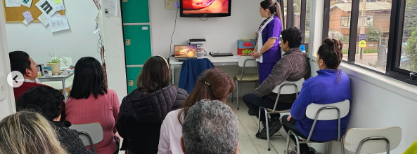 Estudiante de Pedagogía en Educación Diferencial realizó Taller Salud e Higiene personal, Salud Oral