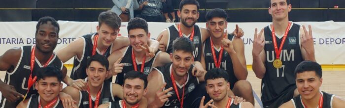 Nuevamente el seleccionado de básquetbol varones UVM se corona campeón universitario