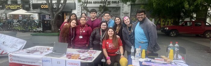 Estudiantes UVM participaron en Caminata por el Mes de Accidente Cerebrovascular (ACV) 