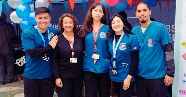 Estudiantes de Escuela de Ciencias de la Salud UVM celebraron Día Mundial sin Tabaco en Valparaíso