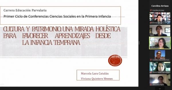 Carrera de Educación Parvularia realizó 2da ponencia sobre las ciencias sociales en la primera infancia